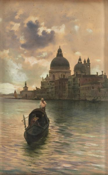 ALBERTO PROSDOCIMI : Riflessi della Basilica della Salute  - Asta Arti Decorative del XX secolo - Associazione Nazionale - Case d'Asta italiane