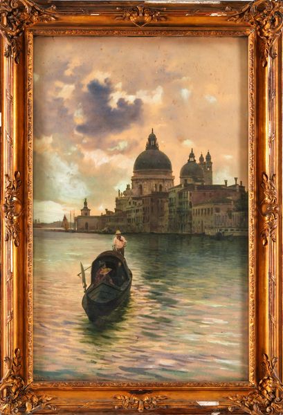 ALBERTO PROSDOCIMI : Riflessi della Basilica della Salute  - Asta Arti Decorative del XX secolo - Associazione Nazionale - Case d'Asta italiane