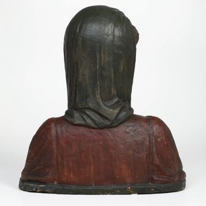 Busto muliebre. Plasticatore neorinascimentale, Italia, XIX-XX secolo  - Asta Arti Decorative del XX secolo - Associazione Nazionale - Case d'Asta italiane