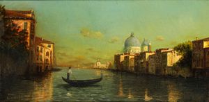 Marc Aldine - Gondola a Venezia