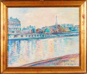 Piero Solavaggione - Paris au bord de la Seine