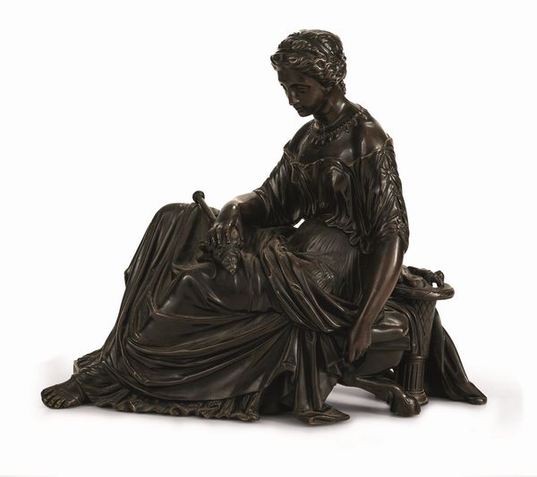 Penelope. Fonditore del XIX-XX secolo  - Asta Dipinti e Sculture del XIX-XX secolo - Associazione Nazionale - Case d'Asta italiane