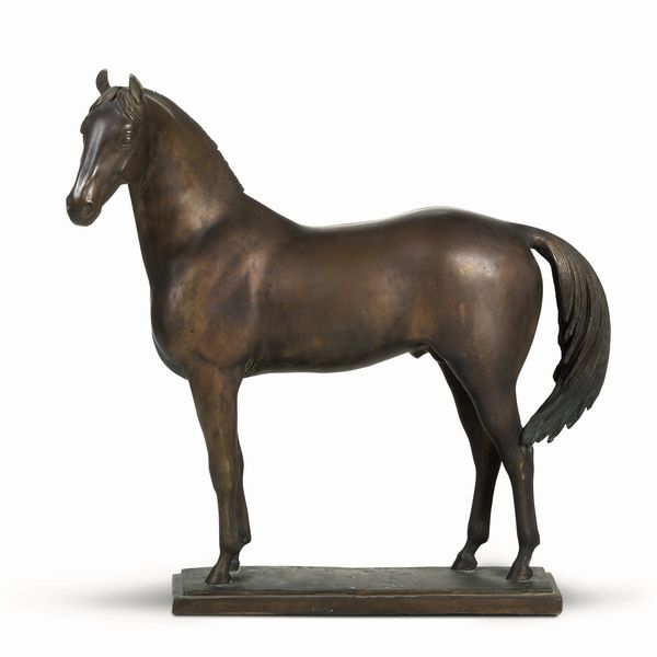 Cavallo. Fonditore russo del XX secolo  - Asta Dipinti e Sculture del XIX-XX secolo - Associazione Nazionale - Case d'Asta italiane