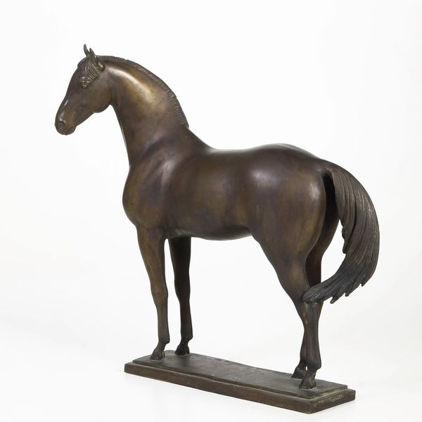 Cavallo. Fonditore russo del XX secolo  - Asta Dipinti e Sculture del XIX-XX secolo - Associazione Nazionale - Case d'Asta italiane