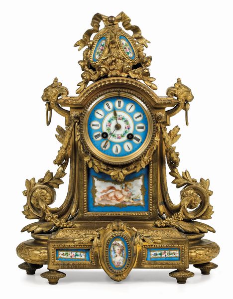 Orologio da appoggio. Francia, XIX secolo  - Asta Dipinti e Sculture del XIX-XX secolo - Associazione Nazionale - Case d'Asta italiane