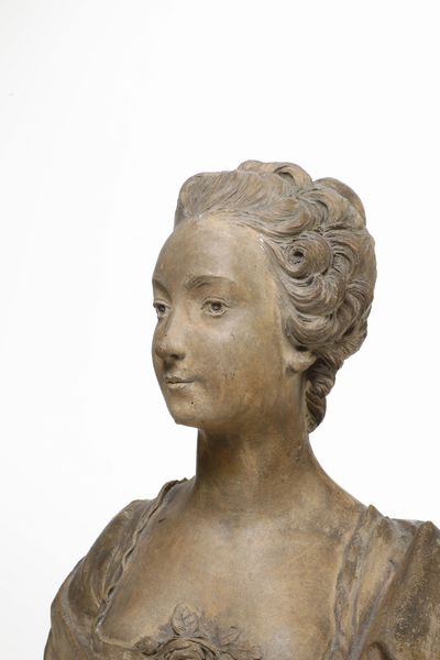 Busto femminile. Plasticatore del XIX secolo  - Asta Dipinti e Sculture del XIX-XX secolo - Associazione Nazionale - Case d'Asta italiane