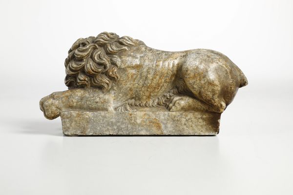 Leone. Probabile XVII secolo  - Asta Dipinti e Sculture del XIX-XX secolo - Associazione Nazionale - Case d'Asta italiane