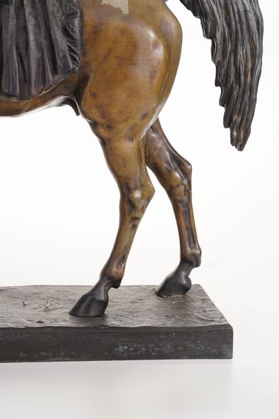 Louis Marie Moris : Napoleone a cavallo  - Asta Dipinti e Sculture del XIX-XX secolo - Associazione Nazionale - Case d'Asta italiane