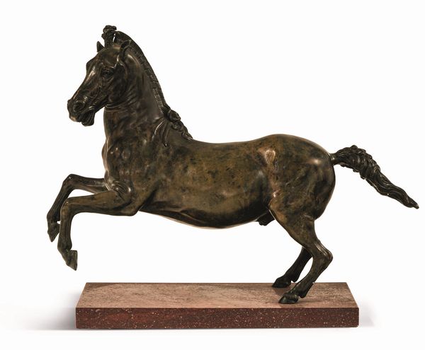 Fonditore del XIX secolo Cavallo  - Asta Dipinti e Sculture del XIX-XX secolo - Associazione Nazionale - Case d'Asta italiane