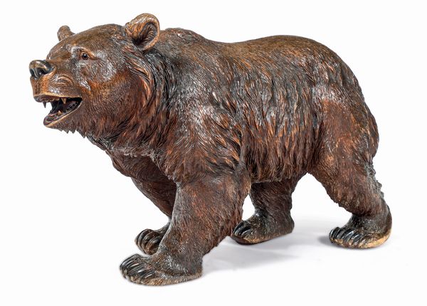 Orso. Germania, Foresta Nera, XX secolo  - Asta Dipinti e Sculture del XIX-XX secolo - Associazione Nazionale - Case d'Asta italiane