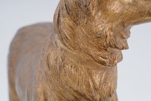 Demetre Chiparus : Cane poliziotto  - Asta Dipinti e Sculture del XIX-XX secolo - Associazione Nazionale - Case d'Asta italiane