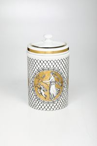 Piero Fornasetti : Milano 1950 ca  - Asta Dipinti e Sculture del XIX-XX secolo - Associazione Nazionale - Case d'Asta italiane