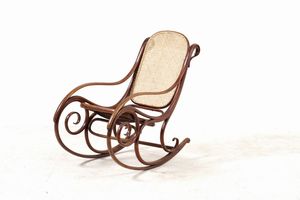 F.lli Thonet. Due sedie a dondolo  - Asta Dipinti e Sculture del XIX-XX secolo - Associazione Nazionale - Case d'Asta italiane