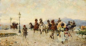 Alfredo Tominz - Passeggiata in carrozza