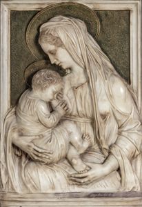 Alceo Dossena - Madonna con Bambino