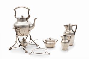 G. CONFALONIERI - Set da t e caff con samovar