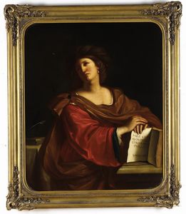 Giovanni Francesco Barbieri detto il Guercino, d'apres : Sibilla Samia  - Asta Sei Secoli di Arti e Arredi - Associazione Nazionale - Case d'Asta italiane