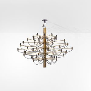 GINO SARFATTI : Lampada a sospensione mod. 2097/50.  - Asta Design 200 - Associazione Nazionale - Case d'Asta italiane