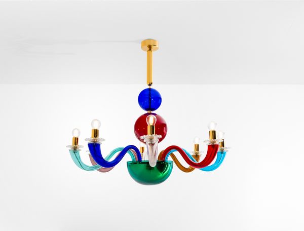 GIO PONTI : Lampada a sospensione  - Asta Design 200 - Associazione Nazionale - Case d'Asta italiane