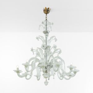 VENINI - Grande lampada a sospensione mod. 5074