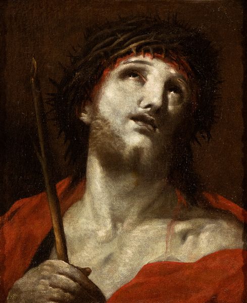 Giuseppe Maria Crespi Lo Spagnoletto, Attribuito a : Ecce Homo  - Asta Dipinti dal XIV al XIX secolo, con una selezione di sculture - Associazione Nazionale - Case d'Asta italiane