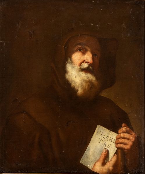 Jusepe de Ribera, Ambito di : San Francesco di Paola  - Asta Dipinti dal XIV al XIX secolo, con una selezione di sculture - Associazione Nazionale - Case d'Asta italiane