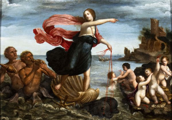 Carlo Saraceni, Seguace di : Il trionfo di Galatea  - Asta Dipinti dal XIV al XIX secolo, con una selezione di sculture - Associazione Nazionale - Case d'Asta italiane