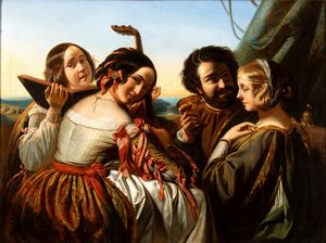 Henry Guillaume Schlesinger - Gruppo di musicisti