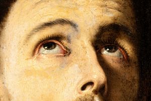 Jusepe de Ribera : San Francesco orante  - Asta Dipinti dal XIV al XIX secolo, con una selezione di sculture - Associazione Nazionale - Case d'Asta italiane