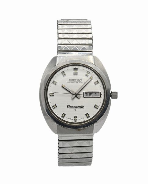 Seiko Presmatic 5106 7040R- Orologio da polso automatico da uomo in acciaio con datario  - Asta Asta a Tempo - Orologi da Tasca da Polso e da Tavolo - Associazione Nazionale - Case d'Asta italiane