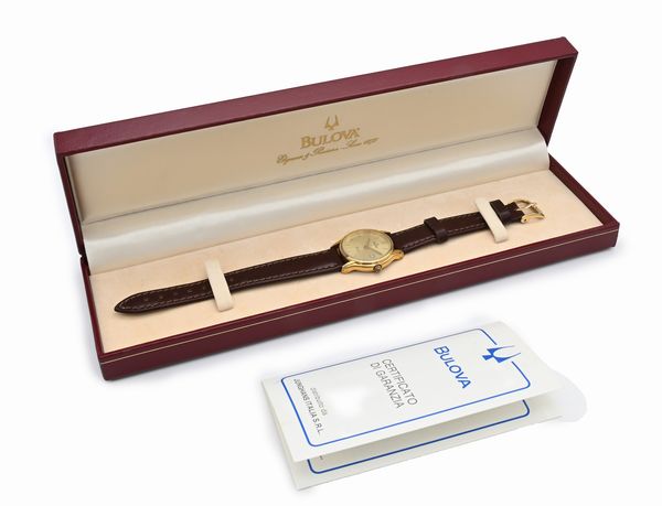 Bulova BB841 - Orologio da polso al quarzo da donna in metallo laminato in oro ed acciaio con datario  - Asta Asta a Tempo - Orologi da Tasca da Polso e da Tavolo - Associazione Nazionale - Case d'Asta italiane