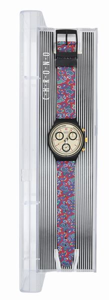 Swatch Chrono - Orologio da polso al quarzo  - Asta Asta a Tempo - Orologi da Tasca da Polso e da Tavolo - Associazione Nazionale - Case d'Asta italiane