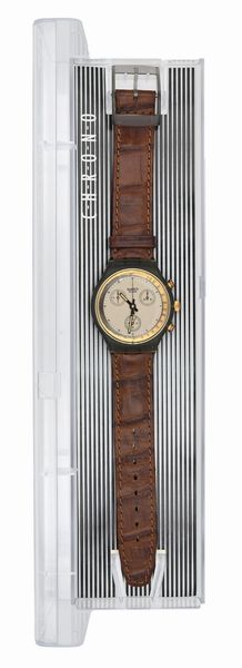 Swatch Chrono - Orologio da polso al quarzo  - Asta Asta a Tempo - Orologi da Tasca da Polso e da Tavolo - Associazione Nazionale - Case d'Asta italiane