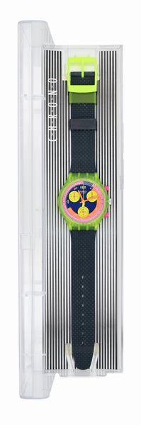 Swatch Chrono - Orologio da polso al quarzo  - Asta Asta a Tempo - Orologi da Tasca da Polso e da Tavolo - Associazione Nazionale - Case d'Asta italiane