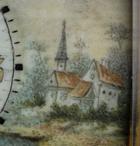 Orologio da tavolo Art Dco con smalti policromi  - Asta Piccoli Orologi da tavolo Art Dco e Saliere d'Epoca dalle Collezioni Melandri di Objets de Vertu - Associazione Nazionale - Case d'Asta italiane