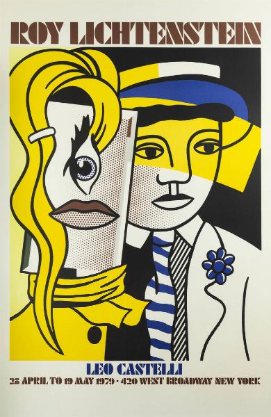 ROY LICHTENSTEIN New York (USA) 1923  1997 : Manifesto  - Asta Grafica - Associazione Nazionale - Case d'Asta italiane