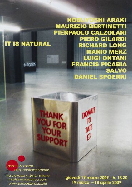 MANIFESTO : It is natural  - Asta Grafica - Associazione Nazionale - Case d'Asta italiane