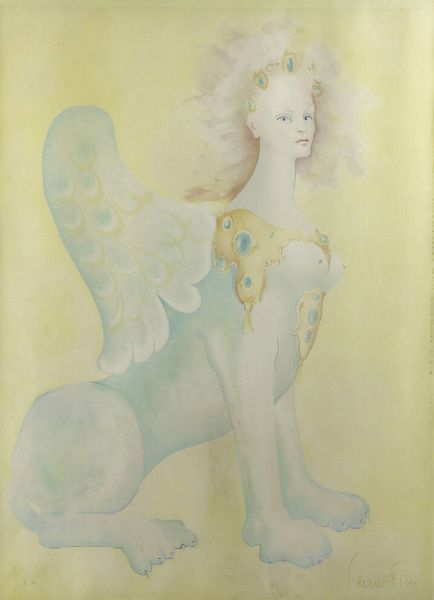 LEONOR FINI Buenos Aires (Argentina) 1908 - 1996 Parigi (Francia) : HC  - Asta Grafica - Associazione Nazionale - Case d'Asta italiane