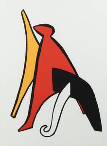 ALEXANDER CALDER Lawton (USA) 1898 - 1976 New York (USA) - Galoche 1963