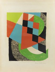 SONIA DELAUNAY Ucraina 1885 - 1979 Parigi - Senza titolo