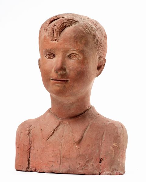 Ignoto del XX secolo : Busto di bambino  - Asta Maioliche, Sculture e Dipinti Antichi - Associazione Nazionale - Case d'Asta italiane