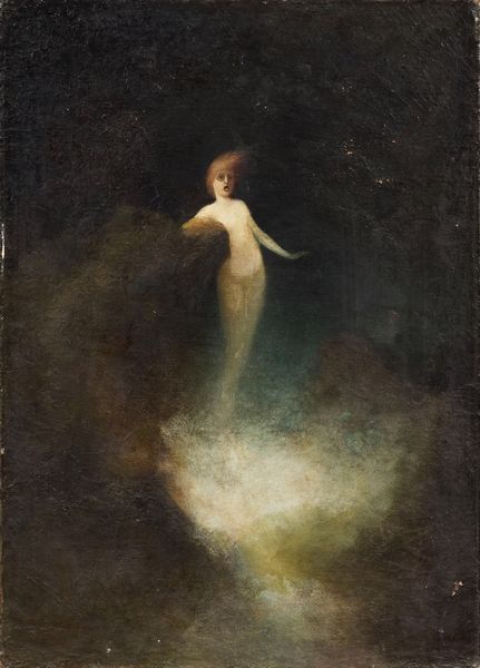 KARL WILHELM DIEFENBACH : Corpo siderale  - Asta Maioliche, Sculture e Dipinti Antichi - Associazione Nazionale - Case d'Asta italiane