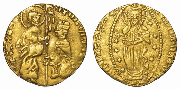 STATO PONTIFICIO. SENATO ROMANO, 1184-1439. Ducato. Monetazione del sec. XV.  - Asta Numismatica - Associazione Nazionale - Case d'Asta italiane