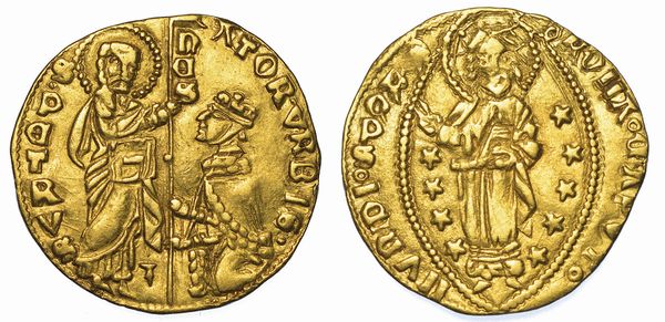 STATO PONTIFICIO. SENATO ROMANO, 1184-1439. Ducato. Monetazione del sec. XV.  - Asta Numismatica - Associazione Nazionale - Case d'Asta italiane