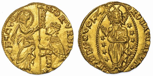 STATO PONTIFICIO. SENATO ROMANO, 1184-1439. Ducato. Monetazione del sec. XV.  - Asta Numismatica - Associazione Nazionale - Case d'Asta italiane