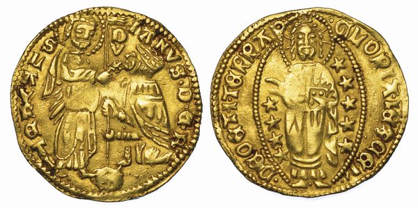 CHIOS. DOMINAZIONE GENOVESE (LA MAONA). GIANO DI CAMPOFREGOSO, 1447-1448. Imitazione genovese del ducato veneziano.  - Asta Numismatica - Associazione Nazionale - Case d'Asta italiane