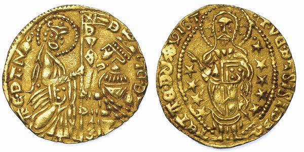 BEILICATI TURCHI D'ANATOLIA - DOMINAZIONE OTTOMANA DELL'ASIA MINORE (XIV-XX sec.) Imitazione orientale del ducato veneziano.  - Asta Numismatica - Associazione Nazionale - Case d'Asta italiane