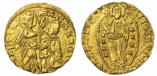 BEILICATI TURCHI D'ANATOLIA - DOMINAZIONE OTTOMANA DELL'ASIA MINORE (XIV-XX sec.). SIGNORIA INCERTA ATTORNO AL XV SECOLO. Imitazione orientale del ducato veneziano.  - Asta Numismatica - Associazione Nazionale - Case d'Asta italiane