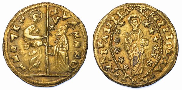 BEILICATI TURCHI D'ANATOLIA - DOMINAZIONE OTTOMANA DELL'ASIA MINORE (XIV-XX sec.). SIGNORIA INCERTA ATTORNO AL XV SECOLO. Imitazione orientale del ducato veneziano.  - Asta Numismatica - Associazione Nazionale - Case d'Asta italiane