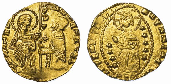 BEILICATI TURCHI D'ANATOLIA - DOMINAZIONE OTTOMANA DELL'ASIA MINORE (XIV-XX sec.) Imitazione orientale del ducato veneziano di Michele Steno.  - Asta Numismatica - Associazione Nazionale - Case d'Asta italiane